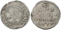 Malý groš *1578* Praha - Harder, var. měkké I. HN-1a, opis 6b (.D G - R.). n. nedor.