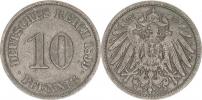 10 Pfennig 1899 J