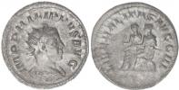 AR Antoninianus "LIBERALITAS AVGG.III."