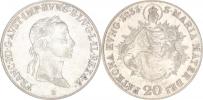 20 kr. 1833 B - Madona       "R"