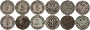 5 Pfennig 1876 G