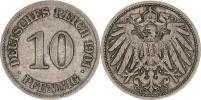 10 Pfennig 1901 E