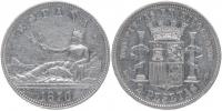 2 Peseta 1870/74 Madrid