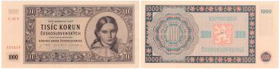 1000 Koruna 1945