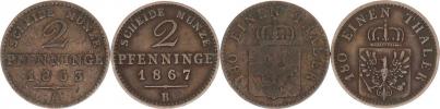 3 Pfennig 1863 A