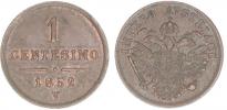 1 Centesimo 1852 V