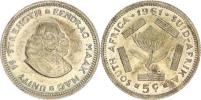 5 Cents 1961        Ag 500  2