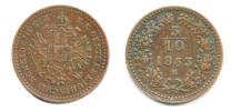 5/10 kr. 1863 B      "R"