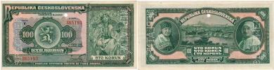 100 Koruna 1920