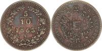 5/10 kr. 1865 A