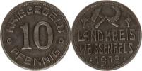 Weissenfels - 10 Pfennig 1918 Landkreis - typ: srp a kladivo