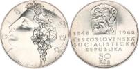 50 Kčs 1968 - 50.výročí republiky