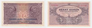 10 Koruna 1927