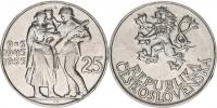 25 Kčs 1955 - osvobození