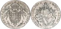 1/2 Tolar 1787 A - Madona "R" 14